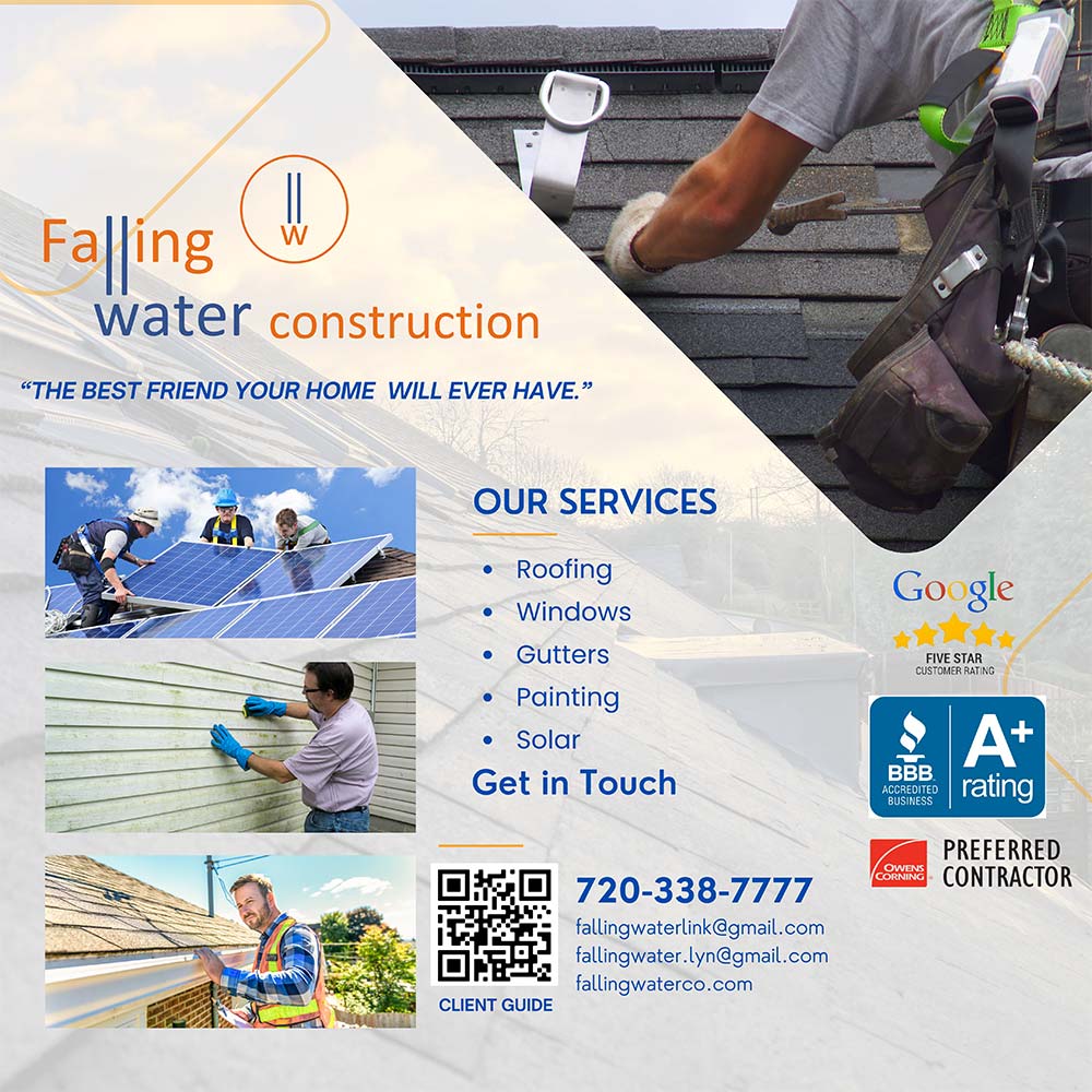 Falling Water Construction