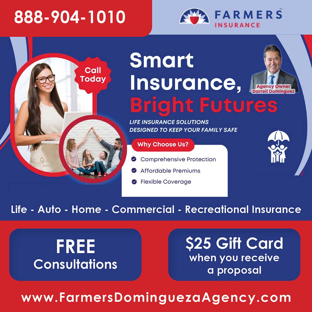 Farmers Insurance - Darrell Dominguez - click to view offer